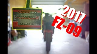 2017 FZ 09 Power Commander  Power Commander V Install [upl. by Eenaj]