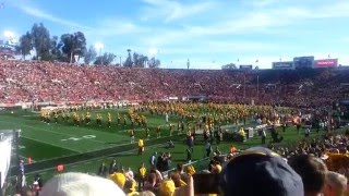 Iowa Marching Band at Rose Bowl [upl. by Theo]