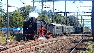 VSM 50 307 door station wijchen  den bosch onder stoom 2024 [upl. by Negrom]