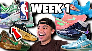 LeBron Did It Again Best Sneakers In The NBA  Week 1 [upl. by Pros46]