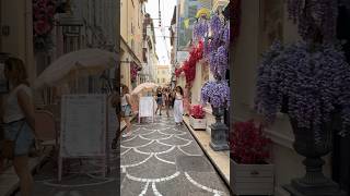 Charming Walk Through Antibes’ Old Town  A French Riviera Gem in 4K [upl. by Gorga205]