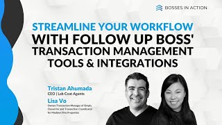 Transaction Management Tools and Integrations part 1  Bosses in Action [upl. by Agn392]