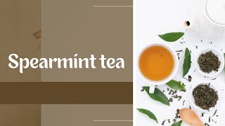 How to Make Perfect Spearmint Tea Easy Recipe [upl. by Ahsimet349]