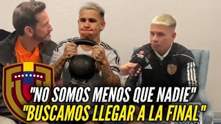 ENTREVISTA A SOTELDO 🇻🇪 quotQUEREMOS LLEGAR A LA FINALquot 🔥 [upl. by Tesler]