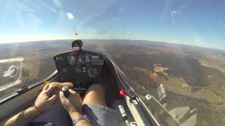 Gliding Introductory Flight  HD Cockpit Experience [upl. by Aneehsit]