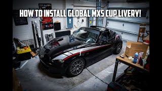 Global MX5 Cup Livery Install [upl. by Eledoya126]