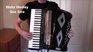 Roland accordion FR8x German Restaurant Favorites [upl. by Assel]