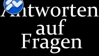 Antworten auf Ihre Fragen 2 [upl. by Yerrok952]