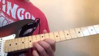 Queensryche Operation Mindcrime guitar solo lesson [upl. by Nwahsit]