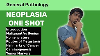 Neoplasia ONE SHOT  Introduction Types Nomenclature Metastasis Hallmarks Carcinogenesis [upl. by Eijneb]