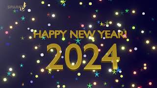 Happy New Year 2024 Song Wishes  New Year Animation [upl. by Kylah83]