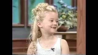 Madylin Sweetin interview 1997 Age 6 [upl. by Ralph456]