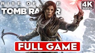 RISE OF THE TOMB RAIDER Gameplay Walkthrough Part 1 FULL GAME 4K 60FPS PC ULTRA  No Commentary [upl. by Ahselet]