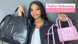 Telfar Small vs Medium Shopping Bag  Which Bag is Right For YOU [upl. by Eatnahc]