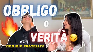 OBBLIGO O VERITÀ con MIO FRATELLO LUIGI‼️🫠 [upl. by Wolbrom988]