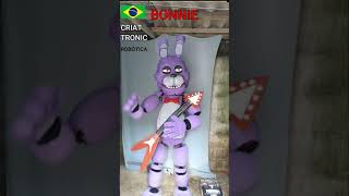 BONNIE ANIMATRONIC ROBÔTICA Five FAZBEARS shorts [upl. by Odnarb]