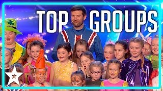 TOP 5 Kid Groups on Britains Got Talent  Top Talent [upl. by Hsakiv679]