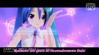 Hatsune Miku amp Megurine Luka  Distorted Princess PV HD sub español  MP3 [upl. by Corso272]