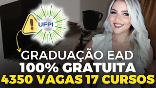 GRADUAÇÃO EAD 100 GRATUITA em UNIVERSIDADE FEDERAL SEM USAR ENEM  Mari Rel [upl. by Pejsach]