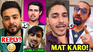 Elvish Yadav REPLY to Dhruv Rathee Video 😡 Purav Jha Vs Ajaz Khan Adnaan07 Samay Raina Kusha [upl. by Ilenay]