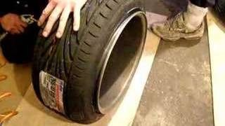 streching 2054515 tyres on 9quot schmidt wheel EPISODE 1 [upl. by Ahasuerus]