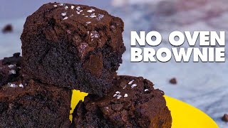 No Oven Brownies Recipe for Beginners Easy No Bake Brownies Recipe [upl. by Mays]