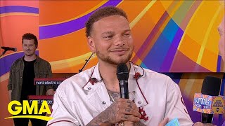 Kane Brown talks fatherhood new music and making history [upl. by Dimphia417]