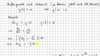 32 Differentialgleichungen  Anfangswert und Randgleichungsaufgaben [upl. by Ardnassak323]