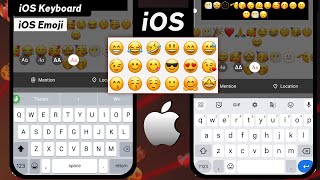 iPhone Keyboard On Android amp iOS Emojis 😏 ios keyboard on android [upl. by Ezmeralda]