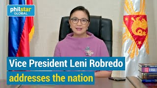 VP Leni Robredo addresses the nation August 24 2020 [upl. by Valene488]