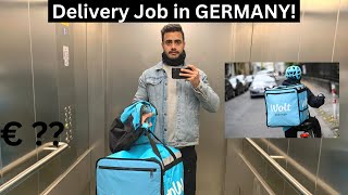 WOLT COURIER FOOD DELIVERY IN GERMANY  PAY [upl. by Iredale]