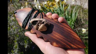 🌿 Schwirrholz Bauanleitung  How to make a Bullroarer  DIY Ritual Healing Sound Instrument Tutorial [upl. by Mabel481]