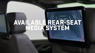 Next Generation GMC Yukon  HowTo – Available RearSeat Media System  GMC [upl. by Whang84]