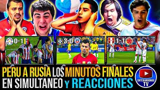 DRAMÁTICOS minutos FINALES para RUSIA 2018 en SIMULTANEO [upl. by Anitel]