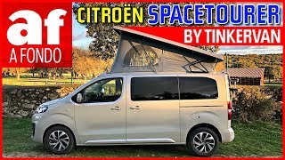 Citroën SpaceTourer by Tinkervan  Prueba y review al completo [upl. by Roeser]