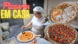 PRIMEIRO SABADO DE MAIO VENDENDO PIZZAS EM CASA I PIZZARIA DELIVERY COM FORNO PAULISTANO 367 [upl. by Varuag575]