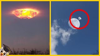 20 Fenômenos Inexplicáveis No Céu Capturados Na Câmera [upl. by Inkster]