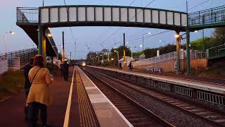 Deltic D9000  55 022 Royal Scots Grey Wallyford Station [upl. by Hoisch]