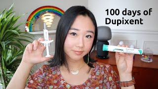 100 days of Dupixent  eczema update [upl. by Bobseine106]