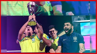 O BRASIL É CAMPEÃO MUNDIAL DE FIFA 23 COM UMA VIRADA HISTÓRICA BRASIL X HOLANDA  FINAL ENATIONS [upl. by Eeleak951]