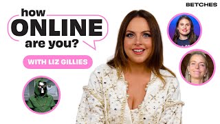 Liz Gillies Reacts To quotI Think We ALL Singquot And More Viral Moments  How Online Are You [upl. by Primaveras453]