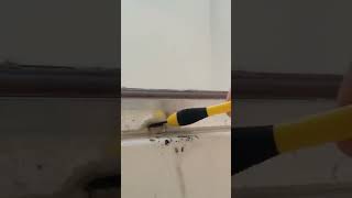 How To Fix A Leaking Framed Shower  Clogged Weep Holes Easy Fix [upl. by Srednas]