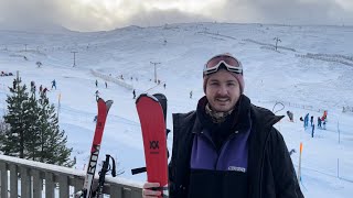 SKIING IN AVIEMORE SCOTLAND [upl. by Nylzor329]