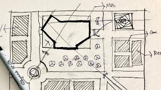 Architectural design process  Form Orientation Design a Museum architecturetutorial design [upl. by Oneladgam312]