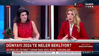 ZEYNEP TURAN TWİTBURC  OYLUM TALU İLE HAFTA SONU  DÜNYAYI 2024TE NELER BEKLİYOR [upl. by Aerol992]