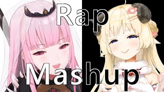 Calliope vs Watame  Rap Mashup [upl. by Nedgo]