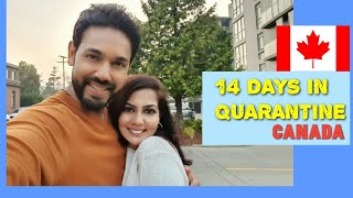 14 Days Quarantine Vlog  Our Life In Quarantine  India to Canada During Covid [upl. by Hanna]