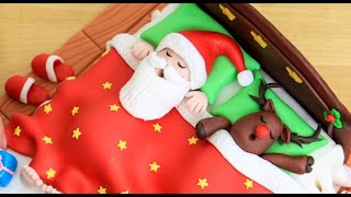 Christmas Cake Idea by Cakes StepbyStep [upl. by Gurevich]