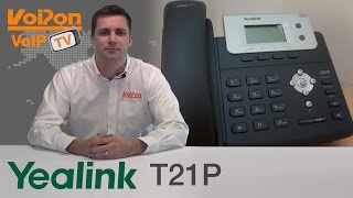 Yealink T21P IP Phone SIPT21P Video Review  Unboxing [upl. by Toffic]