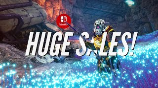 Absolutely HUGE Nintendo Switch Eshop Sales  16 ESSENTIAL Games [upl. by Quitt]